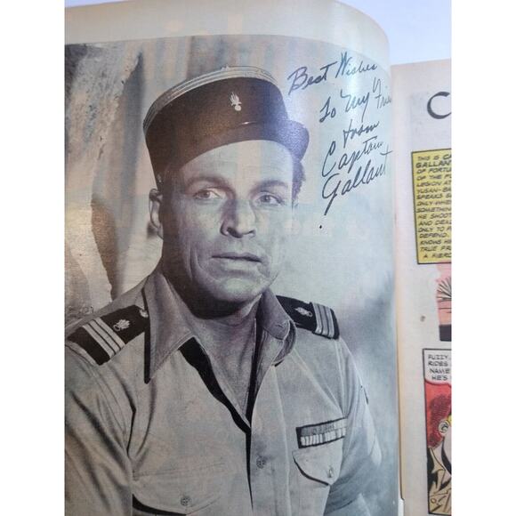Captain Gallant Of The Foreign Legion Buster Crabbe Cuffy 1955 Comic Book Clean - Picture 5 of 9
